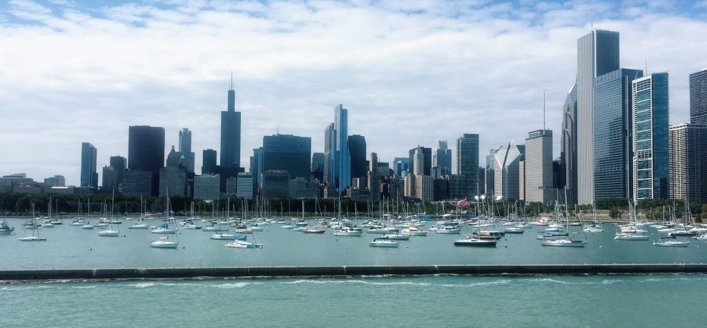 Chicago at Night Dinner Cruise Views