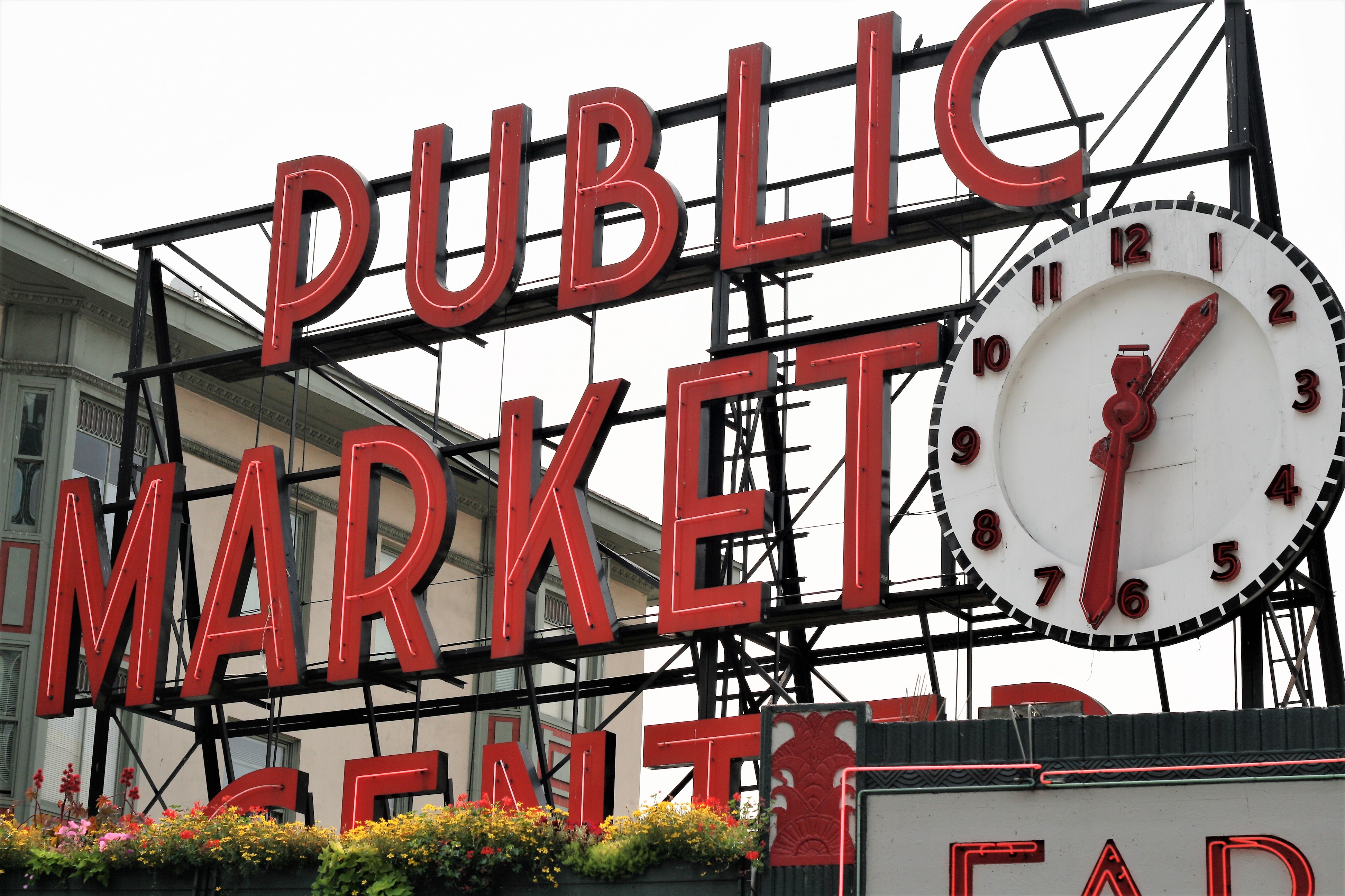 Seattle Pike Place Market After Work