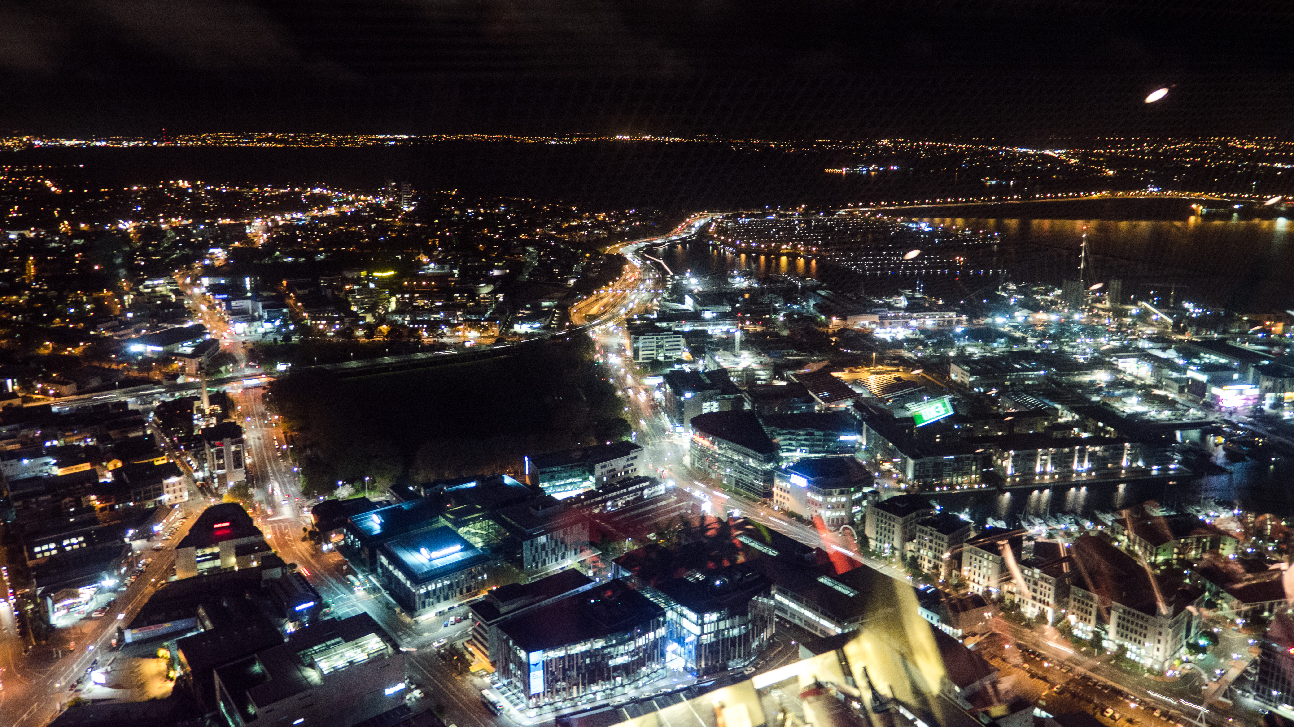 Auckland Skytower at Night