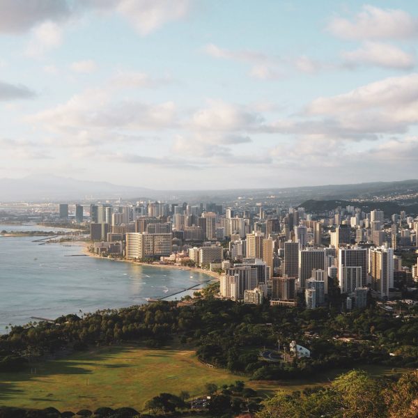 Diamond Head by the water