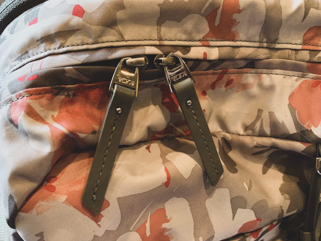 TUMI Professional Women's Backpack Zipper