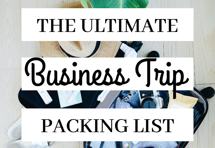 Business Trip Packing List