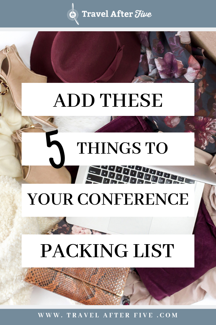What to Pack for a Business Conference