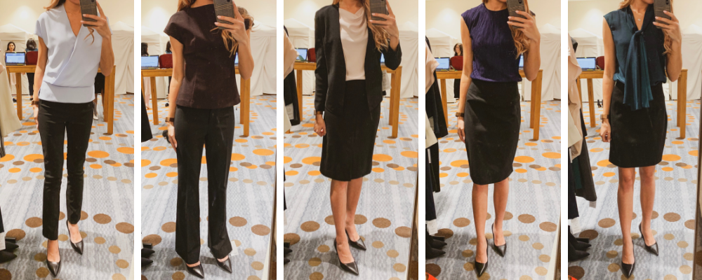 MMLaFleur Trying on Separates - 5 Outfits