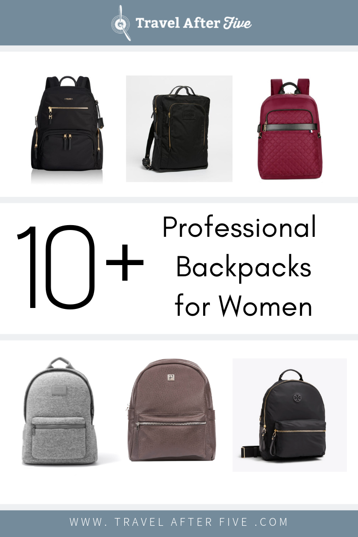 17 Professional Women\'s Backpacks for Work & Travel