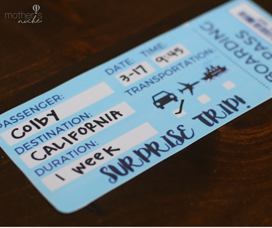 5 Free Boarding Pass Templates For Gifts Travel After Five