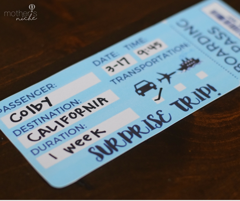 Airline Ticket Printable Template