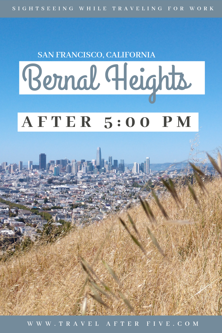 Bernal Heights, San Francisco After 5:00 pm