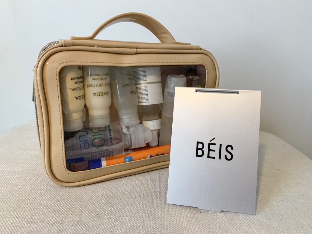 Beis makeup bag shay mitchell store