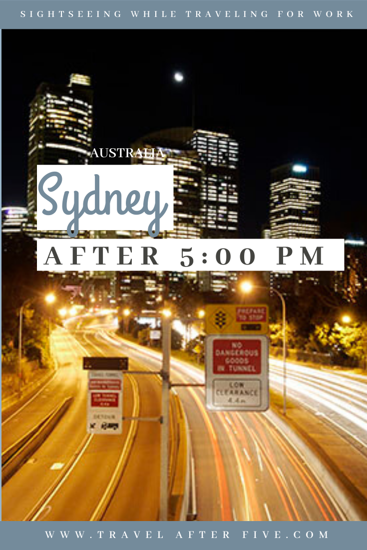 Sydney, Australia After 5:00 pm