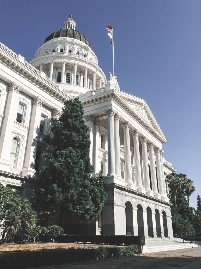 Capitol Building in Sacramento, California