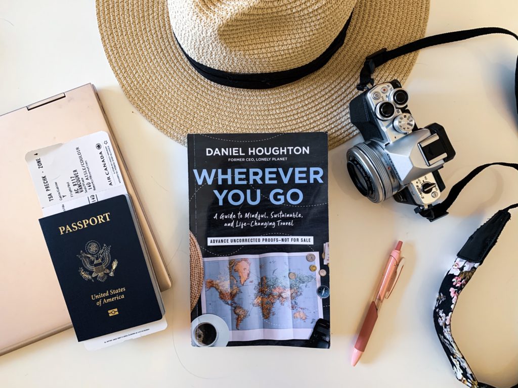 Flatlay of Wherever You Go by Daniel Houghton