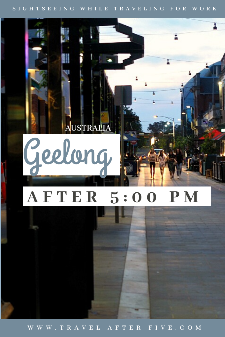 Geelong, Australia After 5:00 pm