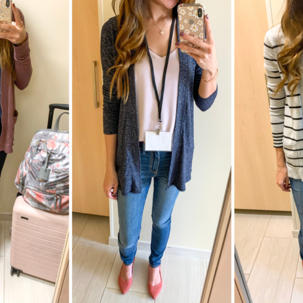 What I Wore: 3 Day Work Trip