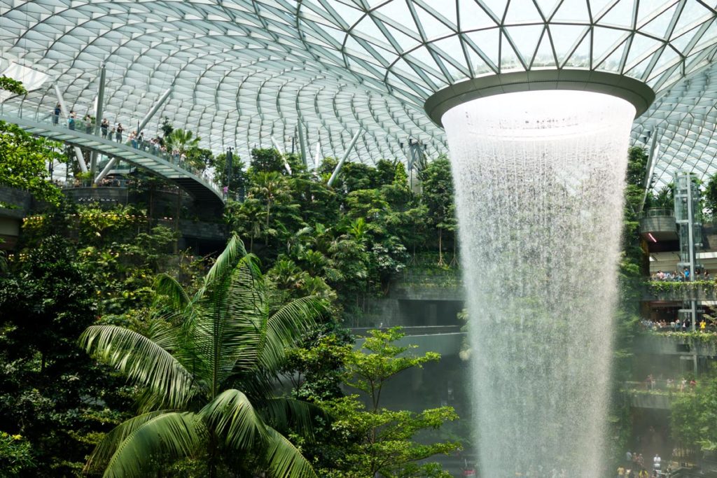 The Jewel at Changi Airport in Singapore