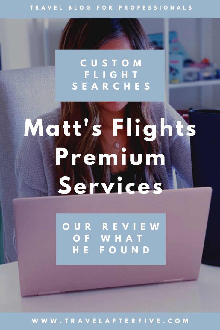 Matt\'s Flights Custom Search - Here\'s Our Review of What He Found