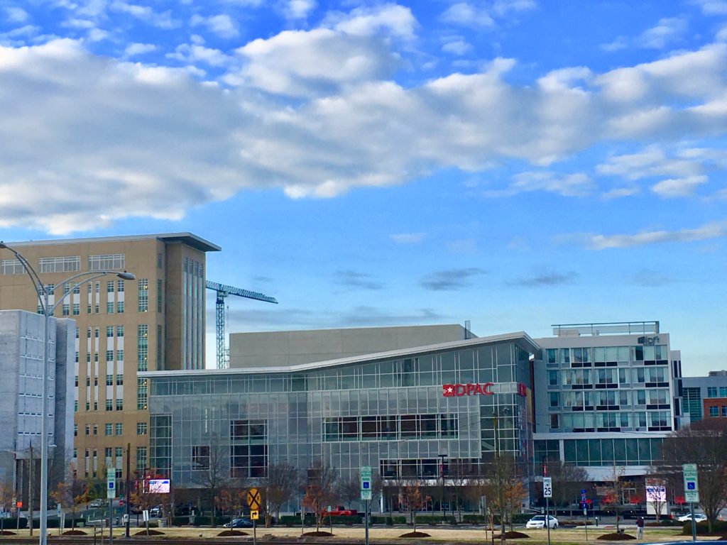 a building with glass windows