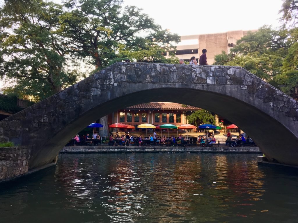 San Antonio Riverwalk in the Evening