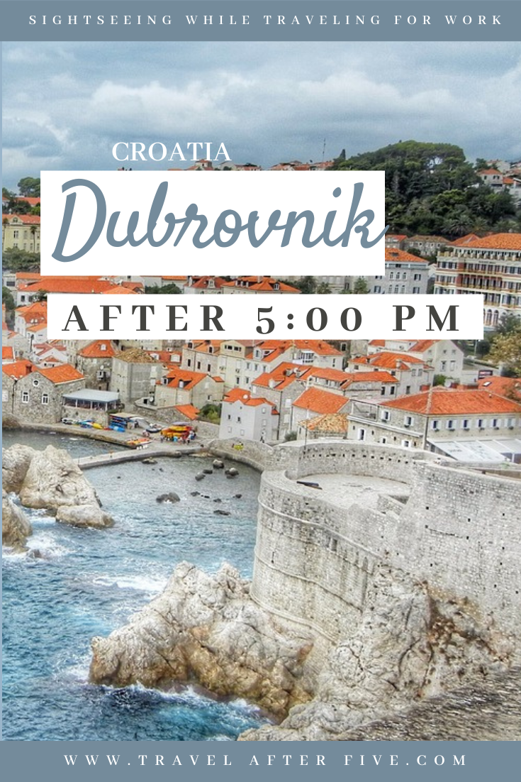 Dubrovnik, Croatia After 5:00 pm