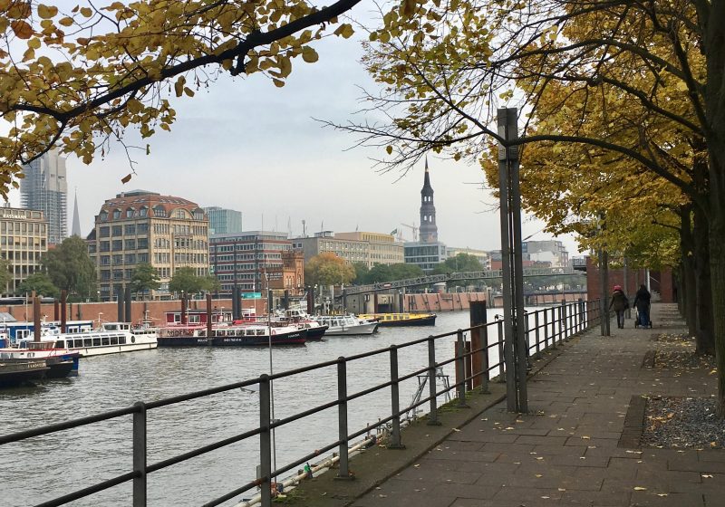 Hamburg Germany after work