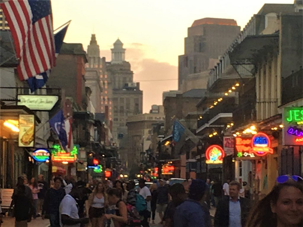 New Orleans Bourbon Street After Five