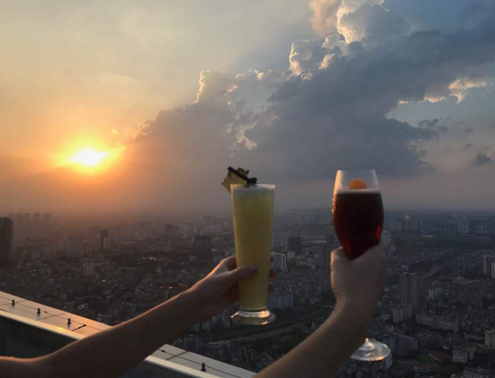 Hanoi Vietnam Top of Lotte Tower